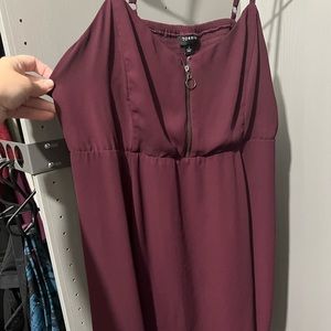 Torrid Babydoll Zip Size 2 Top